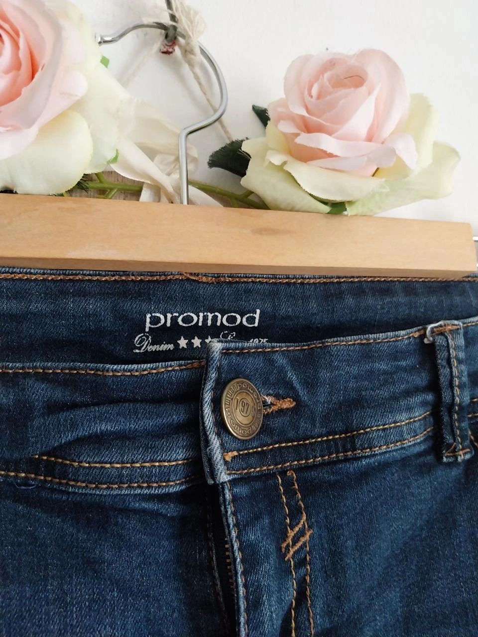 Short en jean stretch Promod Talla 42 – photo 3